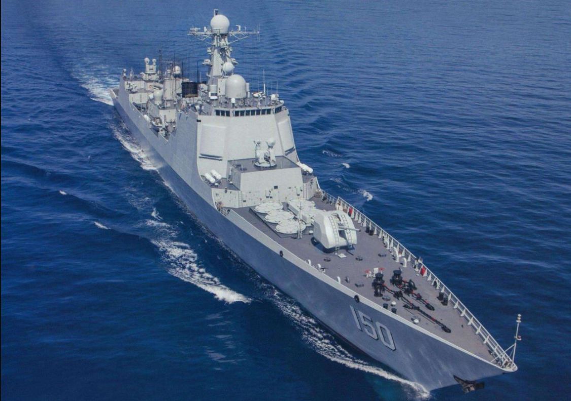 中国海军新型战舰——揭秘155舰武备系统,中国海军新型战舰揭秘,深入解析155舰武备系统