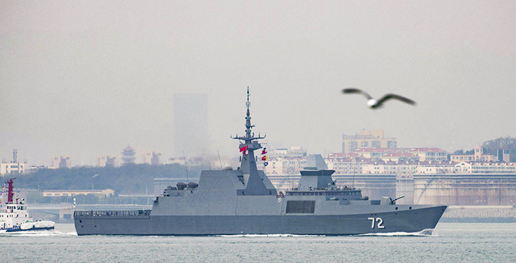 海军70周年护卫舰，光荣与梦想的历史见证，海军70周年护卫舰，光荣与梦想的历史性里程碑