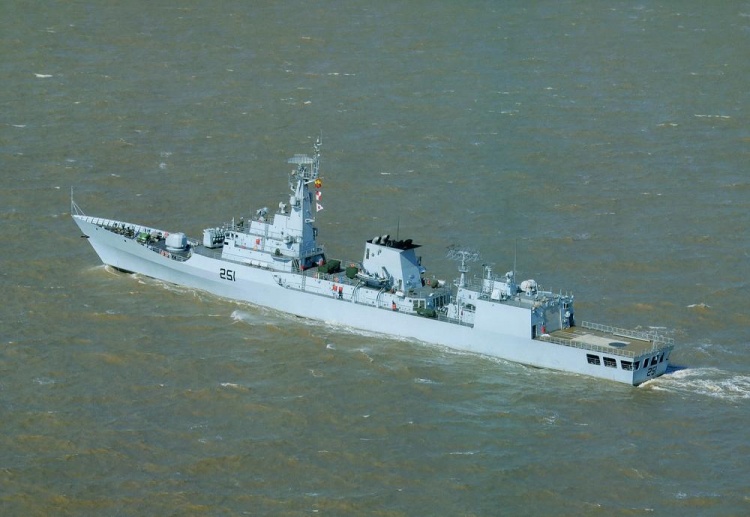 葫芦岛号护卫舰,中国海军的骄傲,葫芦岛号护卫舰,中国海军的荣耀之剑