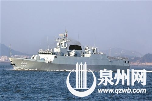 泉州舰舷号,中国海军的新锐力量,中国海军新锐力量,泉州舰舷号亮相