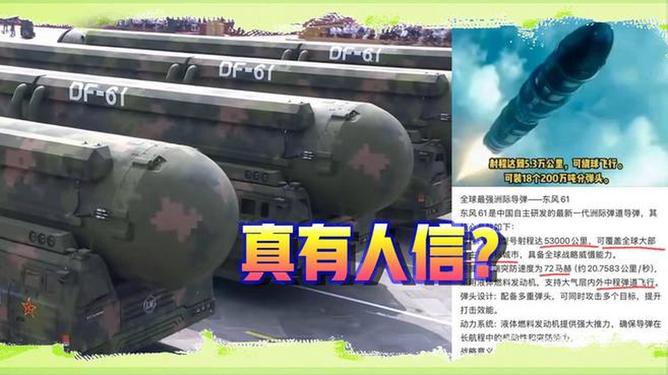 东风-61导弹射程及速度解析,多少马赫?,东风-61导弹射程与速度详解,速度究竟达到了多少马赫?