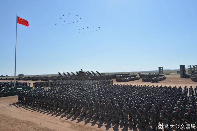 震撼全球，朱日和部队集结引发外网热议，朱日和部队集结引发全球关注与外网热议
