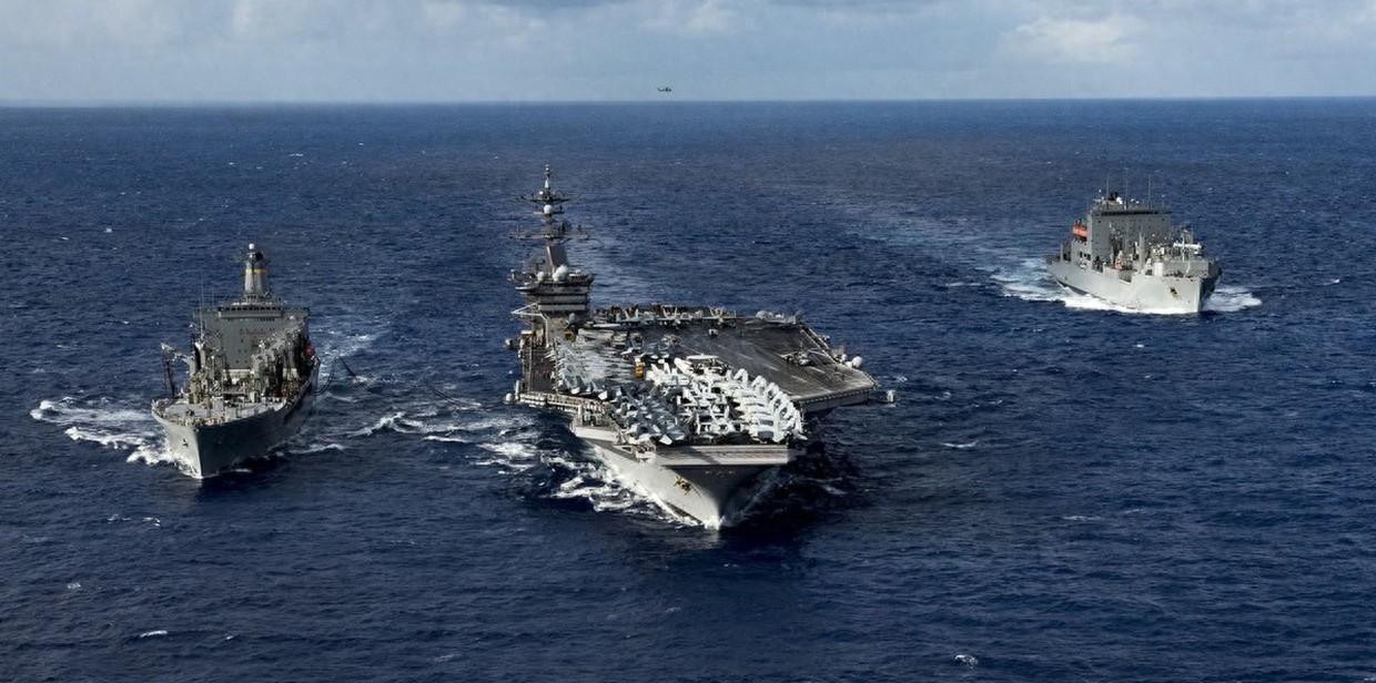 五大航母集群逼近中国海域,国际局势下的战略博弈与挑战分析,五大航母集群逼近中国海域,战略博弈与挑战分析下的国际局势观察