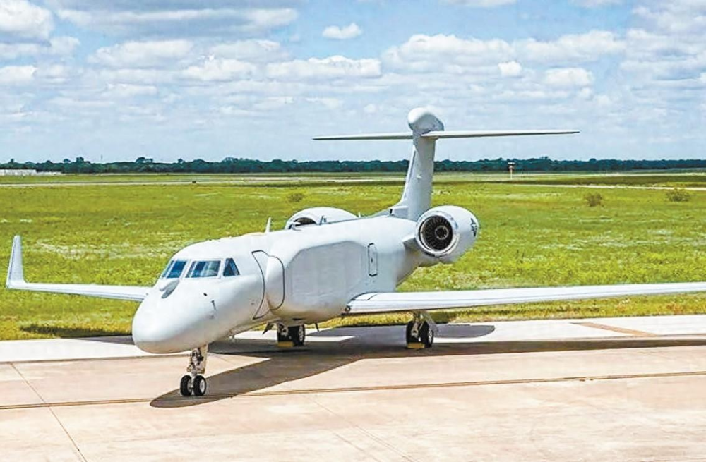 新型空警200电子战飞机,空中卫士的新锐利器,新型空警200电子战飞机,空中卫士的尖端利器