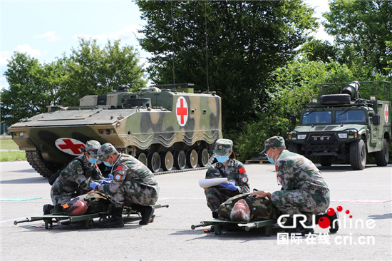 中德卫勤实兵联合演习与石家庄卫生士官的角色展现 2019,中德卫勤实兵联合演习,石家庄卫生士官的角色展现(2019)