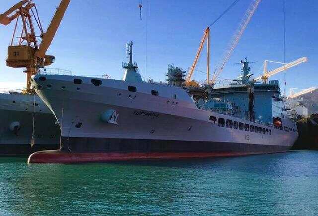 英国潮汐级补给舰,海军力量的重要支柱,英国潮汐级补给舰,海军力量的核心支柱