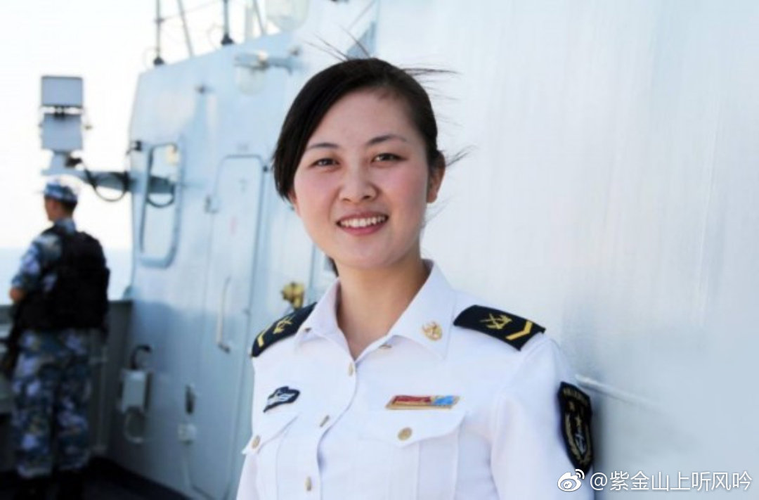 船上女兵，海洋的坚韧之花，船上女兵，海洋上的坚韧之花
