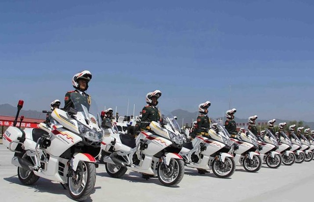 国宾护卫队专用摩托,精工之作,荣耀之驾,国宾护卫队专用摩托,精工荣耀之驾
