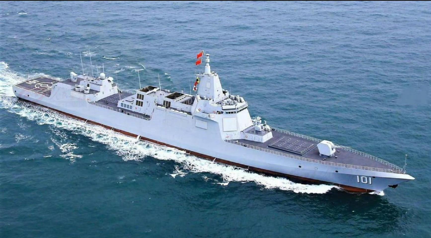 中国海军055驱逐舰