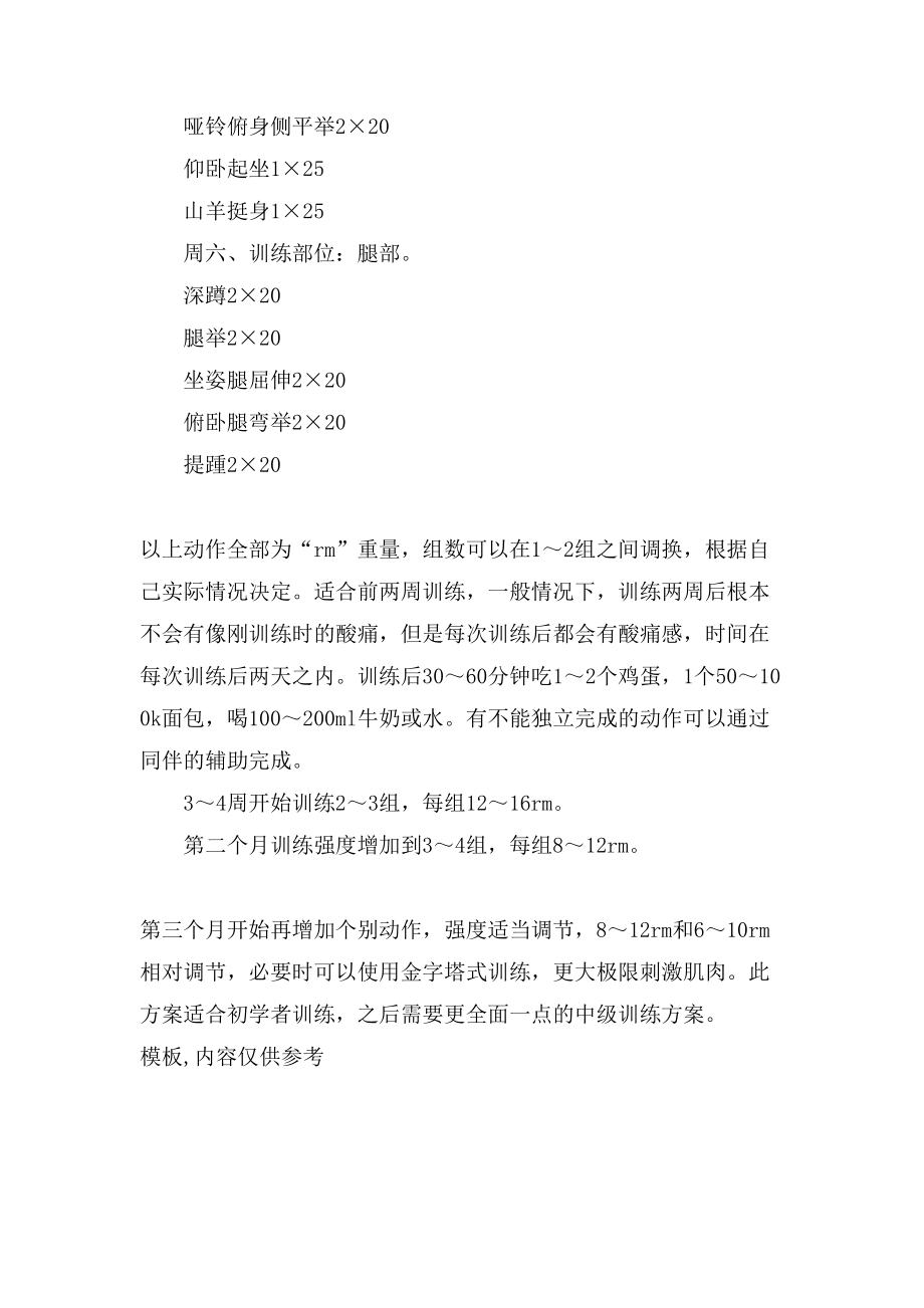 健身房初学者健身计划,打造健康体魄的起点,初学者健身计划,打造健康体魄的起点之路