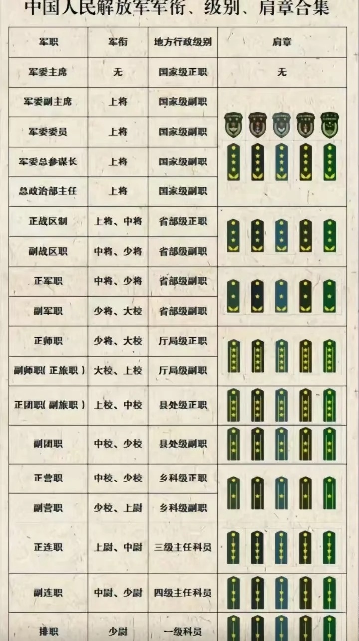 军衔级别与职务档次，军队管理体系中的两大核心要素，军衔级别与职务档次，军队管理体系两大核心要素解读