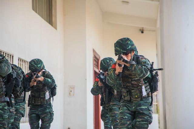 集团军与武警，协同作战的力量的象征，集团军与武警，协同作战力量的典范