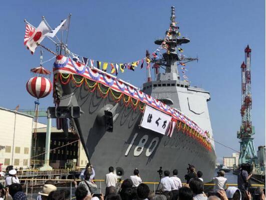 日本最先进驱逐舰，护卫海洋，展现科技实力，日本最先进驱逐舰展示海洋护卫与科技实力