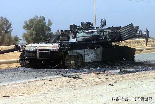 M1A2艾布拉姆斯殉爆，现代坦克的惨烈瞬间，M1A2艾布拉姆斯殉爆，现代坦克惨烈瞬间