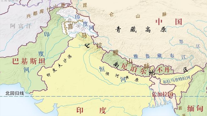中国曾兵印度边境，历史背景与事件分析（2020年），中国曾兵印度边境的历史背景与事件分析（2020年视角）