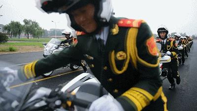 北京朝阳区国宾护卫队的荣耀与风采，北京朝阳区国宾护卫队，荣耀风采展英姿