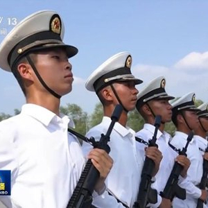 阅兵战士海军，荣耀与担当的象征，海军阅兵战士，荣耀与担当的象征