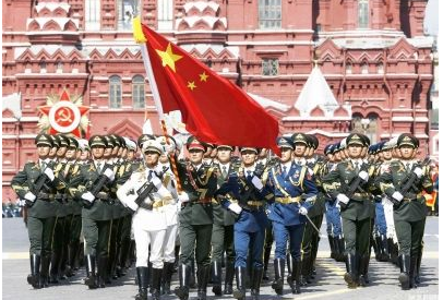 中国阅兵仪式