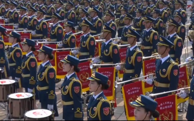 国庆阅兵方队完整版音乐，壮丽乐章，展现国家力量，国庆阅兵方队音乐壮丽展现国家力量