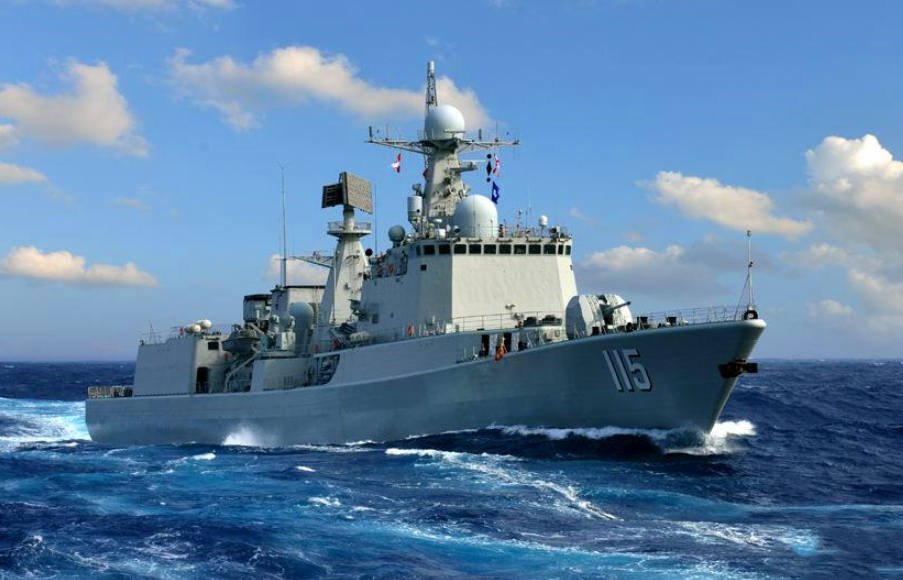 北海舰队旗舰113舰，展现中国海军力量的图片纪实，北海舰队旗舰113舰，中国海军力量的图片展现