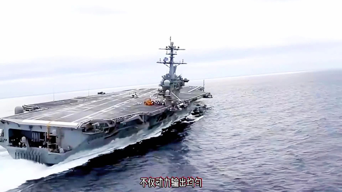 福特号航空母舰照片，揭示美国海军力量的强大象征，福特号航空母舰照片，美国海军力量的强大象征
