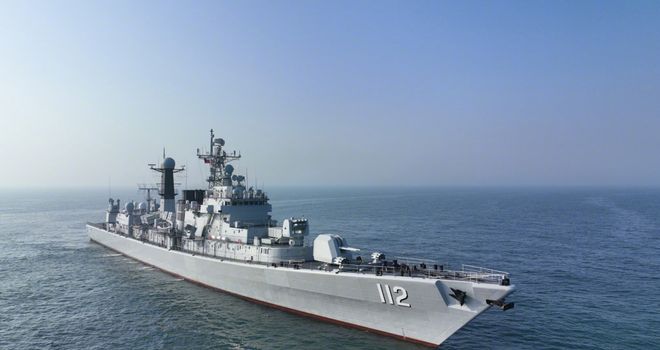 揭秘中国海军的骄傲，05型导弹驱逐舰，揭秘中国海军的骄傲，05型导弹驱逐舰的实力与风采