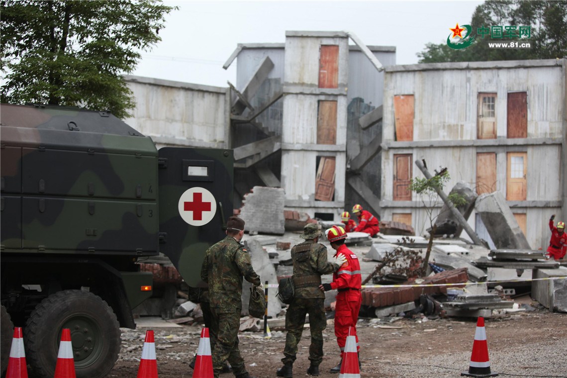 中德卫勤实兵合作