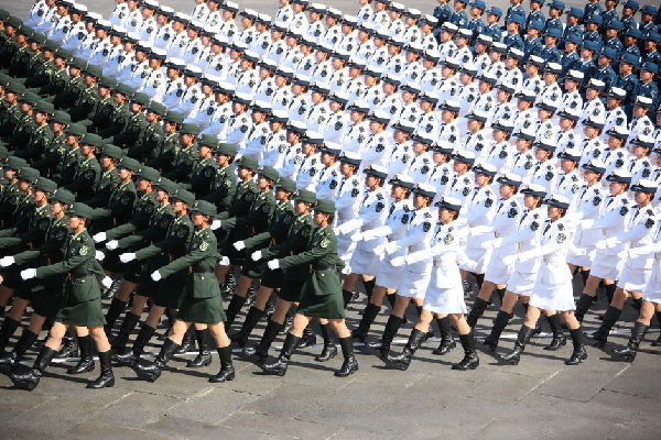 国庆阅兵方队全程，荣耀与力量的展现，国庆阅兵方队，荣耀与力量的精彩展现