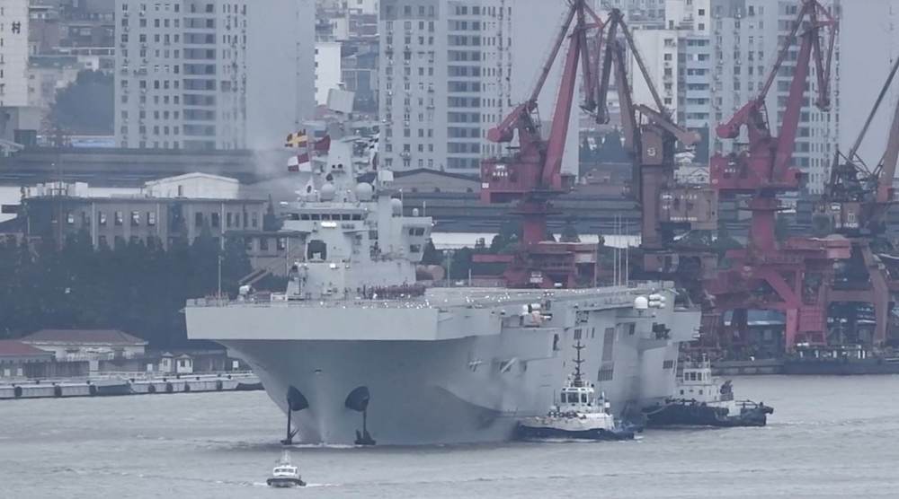 2022年中国海军下水吨位概览，2022年中国海军下水吨位概览，海军力量再升级