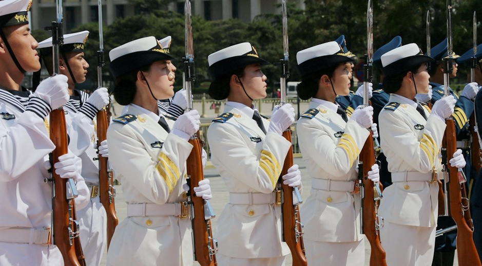 中国人民解放军仪仗队女兵海军图片，荣耀与力量的象征，中国人民解放军仪仗队女兵海军图片，荣耀与力量的展现