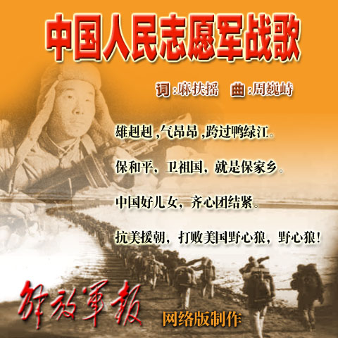 中国志愿军战歌,英勇无畏,铸就民族魂的旋律,中国志愿军战歌,铸就民族魂的英勇旋律