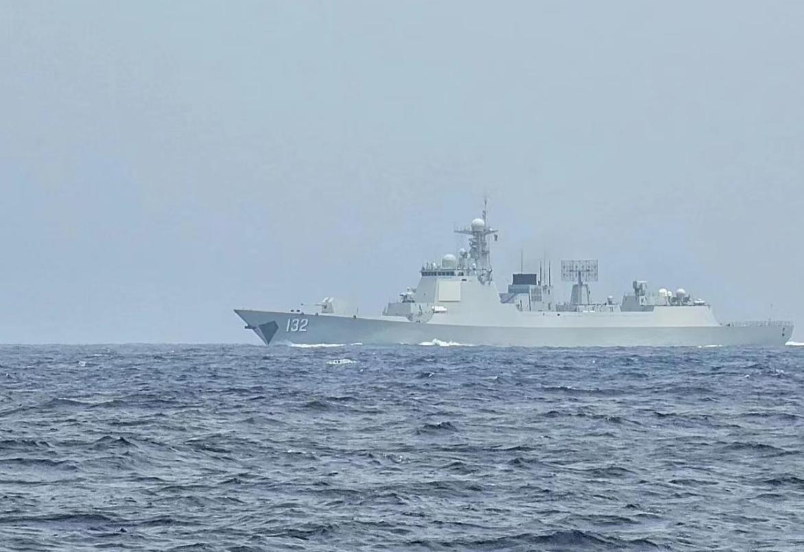 揭秘中国海军新利器，132苏州舰驱逐舰的震撼图片展示，揭秘中国海军新利器，苏州舰驱逐舰震撼图片展示